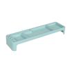 Estante de Almacenamiento para Teclado Multifuncional Multiformato Organizador Estante de Almacenamiento para Artículos Varios Escritorio de Computadora Ahorro de Espacio