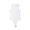 Mono corto con cuello alto y tirantes finos para mujer, moda europea y americana, color liso, L2108