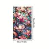 Película Electroestática para Ventana de Vidrio Esmerilado de Venta Caliente Transfronteriza Translúcida Opaca Color Planta Flor Película Anti-Fugas de Luz
