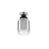 Lámpara de grifo LED con control de temperatura, luminosa de tres colores con patrón y boquilla giratoria de 360 grados 8001-B5
