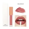 Brillo de Labios Mate Terciopelo Sin Marca Transfronterizo No Pegajoso No Secante Esmalte de Labios Mate en Tubo
