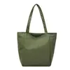 Bolso Tote de Nailon Casual Nuevo 2025 para Mujer, Estilo Moda Coreana, Gran Capacidad, Bolso de Hombro Versátil, Bolso Pequeño de Moda