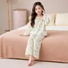 Pijama Nuevo para Niñas 2026 para Primavera y Otoño, Algodón Nube Manga Larga, Estilo Princesa, Ropa de Casa Dulce de Verano para Niños