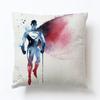 Vengadores Superman Iron Man Bat Hulk Anime Dibujos Animados Algodón Lino Almohada Dormilona Sin Relleno
