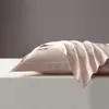 100 piezas de fundas de almohada de algodón de fibra larga de Xinjiang, fundas de almohada de algodón puro de borde ancho, fundas de almohada de color liso, fundas de almohada individuales y dobles, fundas de almohada 100% algodón