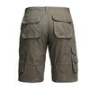 Shorts de Trabalho Masculino Amazon Aliexpress Multi-Bolsos Comprimento do Joelho Corte Reto Casuais