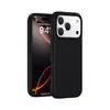 Funda Real de Silicona Líquida para Teléfono Móvil Adecuada para Apple Iphone17 Ventana Grande Color Puro Aire Integrado Botón de Cámara Pro