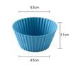 Forma Popular de Silicone para Assar Muffin, Cupcake de Creme, Tarte, Pudim, Bolo de Arroz