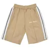 Shorts Casuales Deportivos de Moda Palm Angels Palm Couple para Hombres y Mujeres Rectos Elásticos de Calle Pantalones de Cinco Puntos