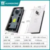 Resorte de piso HUANGKONG 220B accesorios para puerta de vidrio sin marco puerta con marco de acero inoxidable aleación de aluminio Resorte de piso