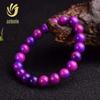 Pulseira Shu Julai Pulseira de Jade Roxo 108 Contas Pulseira de Três Voltas Barraca de Fornecimento ao Vivo Vendido Presentes