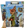 Nuevo Clip para Tablero de Zootopia Carpeta de Alto Valor Clip para Papel de Prueba de Dibujos Animados A4 Papelería para Estudiantes para Niños