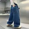 Pantalones para Niños Otoño Nuevo Estilo para Niños Medianos y Mayores Ropa de Otoño Pierna Recta Jeans Scimitar Niños Niños Primavera y Otoño Casual Pantalones Largos