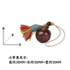 Colección Creativa de Frutas de Madera: Colgantes de Talla en Madera de Manzana, Mangostán, Naranja, Berenjena, Lindos y Populares en Zonas Turísticas, Al Por Mayor