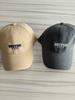 Gorra de béisbol retro americana, grande, para lavarse la cara, para hombre, estilo coreano, con letras para primavera y otoño para mujer.