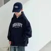 Sudadera con capucha para niño, primavera y otoño 2026 nueva estilo coreano para niños, camiseta básica de otoño, top para niños mayores, moda de otoño