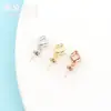 Plata S925 Hebilla Autoadhesiva Colgante Portafotos Vacío Perla Natural Cristal DIY Simple Moda Accesorios Ligeros Joyería