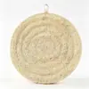 Tapete de bambu para cozinhar no vapor, antiaderente, respirável, fácil de limpar, durável, pano redondo para cozinhar no vapor