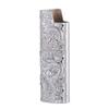 YF917 Panlong Stereo Relief Shell À prova de explosão Metal Armor Grinding Wheel Flint Polia Isqueiro BIC Bic J6