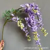 Flores Artificiales para Boda Colección Morada Serie Salón de Bodas Jardín Monet Arco Exterior Muro de Flores Estudio Fotográfico Floral Paisajismo