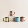Caneca de café de cerâmica vitrificada com rosca, xícara doméstica de cerâmica, xícara de chá, caneca de grande capacidade, xícara pessoal, xícara para latte art