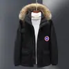 Elegante Chaqueta de Plumas Canada Goose Estilo Invierno 08 Expedición para Hombres y Mujeres Parejas Parka de Plumas de Pato Blanco Canadiense