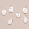 Colgante Atrae Fortuna de Plata de Ley S925 Accesorios de Joyería Hechos a Mano DIY Cadena para Pulsera Pulsera de Cordón Colgante para Collar Charm