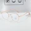 Gafas de maquillaje pequeñas y frescas con montura de aleación y montura completa, de Amazon, para niños, europeas y americanas, 72780
