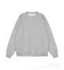 Sudadera de Algodón 350g Cuello Redondo Manga Larga Deportiva Holgada Cómoda Versátil Ropa para Grupo Ropa de Trabajo Unisex