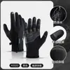Luvas Quentes Forradas com Lã para Esportes de Inverno ao Ar Livre Femininas Touchscreen Impermeáveis Antiderrapantes Montanhismo Esqui Ciclismo Masculinas Atacado