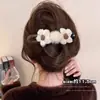 Presilha de Garra de Abalone Exquisita de Alta Qualidade para Mulheres, Grampo para Parte de Trás da Cabeça com Parte de Trás Plana, Confortável de Usar, Presilha para Cabelo Liso, Acessório de Cabelo Versátil
