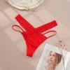Tanga de talla grande para mujer gorda MM ropa interior sexy para mujer encaje cintura plus gorda talla europea ropa interior para mujer 240 kg transfronterizo