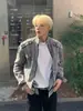 Chaqueta Elegante para Hombre Primavera y Otoño 2025 Marca de Moda High Street Estilo Hong Kong Estilo Japonés Estilo Harajuku Estilo Coreano Chaqueta Holgada de Moda