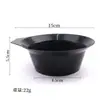 En stock peluquería Aceite Tratamiento Cabello Negro Bol para Aceite gran capacidad uso doméstico película inversa Bol para Cuidado bol para crema de tinte de cabello caliente suministros de peluquería