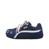 Diseño Estilo Campus Zapatos Blancos Versátiles para Mujer 2025 Nuevos Populares Otoño Nicho Zapatos de Entrenamiento Moral Calzado Casual
