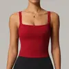 Outono Inverno Top Regata de Yoga Cruzado com Tiras Duplas Feminino Toque Nude Emagrecimento Costas Bonitas Secagem Rápida Respirável Corrida Esportes Fitness