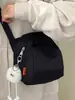 Bolsa de Peito Leve em Nylon 2026 Estilo Novo Tendência Bolsa Concha Versátil em Lona Casual para Ombro Transversal para Mulheres