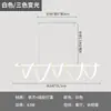 Lámpara de Tira Larga con Forma de Ola Moderna para Sala de Estar, Araña para Comedor, Lámpara Minimalista Nórdica para Estudio, Luminaria de Tira Larga para Interiores del Hogar