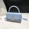Bolsa de Mão Quadrada Pequena Retro Nova de Verão 2025, Bolsa Pequena Versátil de Ombro Transversal de Moda de Alto Padrão
