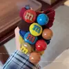 Goma para el pelo de coleta alta estilo coreano 2026 Nueva banda para el pelo M&M para mujer, Cuerda elástica para el pelo Accesorio para el pelo