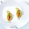 2026 Novo Pingente de Botão de Tulipa Dourado Antigo Banhado a Ouro Pingente Ruyi Vazado Pulseira de Pingente de Miçangas Artesanal DIY