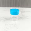 Frasco de reagente de 10ml para uso diário mini atacado tampa azul sub-engarrafamento fio experimental crianças faça você mesmo glitter garrafa nail art