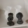 Amapola DIY Resina Halloween Rosa Fantasma Mano Adorno Garra Mágica Mano Fantasma Bola Yeso Aromaterapia Vela Molde de Silicona