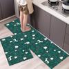 Felpudo navideño para cocina, dormitorio, baño, resistente a la suciedad