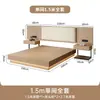 Móveis de Hotel Quarto Padrão Conjunto Completo Cama Específica de Hotel para Pousadas e Apartamentos Quarto Individual Cama Grande Cama Flutuante Personalizável Base de Cama