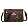 Bolso Pequeño de Mujer Estilo Coreano 2025 Nuevo de Moda Versátil Portátil Bolso para Madre de Mediana Edad Bolso de Hombro Cruzado Multicapa