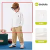 [Promoção] Jaquetas Infantis Marca Dudu Home Outono Tops Quentinhos para Bebê Roupas de Primavera para Meninas Vestuário Infantil