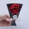 Mini Buquê Personalizado Presente Dia das Mães Cravo Simulada Rosa Buquê Dia das Mães Rosa Simulada