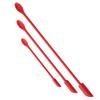 Nuevo Rascador Creativo de Silicona de Doble Punta Mini Set de 3 Piezas Rascador de Mermelada Set de 3 Piezas Espátula de Cocina