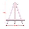 Cavalete de madeira maciça Cavalete trapezoidal de mesa Exposição de pintura artística Esboço dobrável infantil Cavalete pequeno